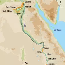 Itinéraire du voyage Trésors d'Egypte - Egypte - Tirawa