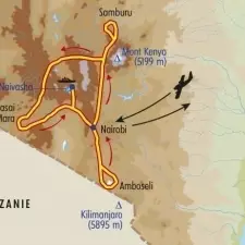 Itinéraire du voyage Grande Faune Africaine - Kenya - Tirawa