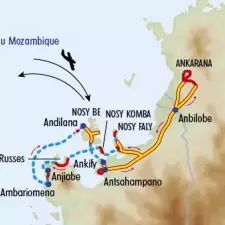 Itinéraire du voyage Rando et Croisière à Madagascar - Madagascar - Tirawa