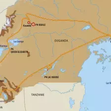 Itinéraire du voyage Primates d’Ouganda et Volcans Virunga - Ouganda - Tirawa