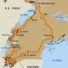 Itinéraire du voyage Volcans, Lacs et Gorilles d’Ouganda - Ouganda - Tirawa