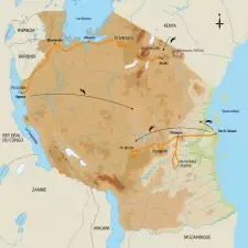 Itinéraire du voyage Grand Tour de la Tanzanie - Tanzanie - Tirawa