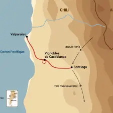 Itinéraire du voyage Croisière au Cap Horn et Patagonie - Argentine - Tirawa