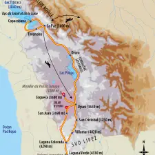 Itinéraire du voyage Carnaval d'Oruro et Sud Lipez - Bolivie - Tirawa