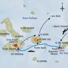 Itinéraire du voyage Des Andes aux Galapagos - Équateur - Tirawa