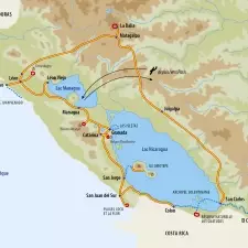 Itinéraire du voyage Grand Tour du Nicaragua - Nicaragua - Tirawa