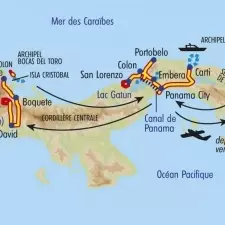 Itinéraire du voyage Balade Au Panama - Panama - Tirawa