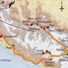 Itinéraire du voyage Les Cités d'Or - Pérou - Tirawa