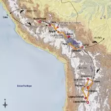Itinéraire du voyage Du Machu Picchu au Salar d’Uyuni - Pérou - Tirawa