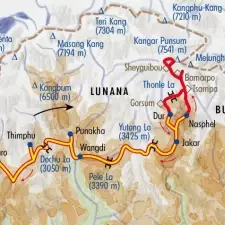 Itinéraire du voyage Trek insolite au Bhoutan - Bhoutan - Tirawa
