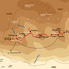 Itinéraire du voyage Incontournables du Bhoutan - Bhoutan - Tirawa