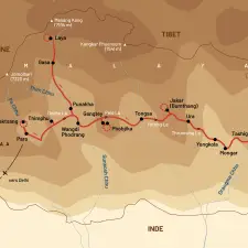 Itinéraire du voyage Immersion et Rencontres au Bhoutan - Bhoutan - Tirawa