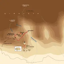 Itinéraire du voyage Sentiers du Dragon - Bhoutan - Tirawa