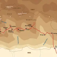 Itinéraire du voyage Traditions du Bhoutan avec Robert Dompnier - Bhoutan - Tirawa