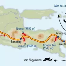 Itinéraire du voyage Volcans d'Indonésie (Java - Bali - Lombok) - Indonésie - Tirawa