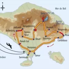 Itinéraire du voyage Bali, Balade sur l'Ile des Dieux - Indonésie - Tirawa