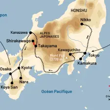 Itinéraire du voyage Incontournables Nippons en Famille - Japon - Tirawa