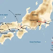 Itinéraire du voyage Le Printemps au Japon - Japon - Tirawa