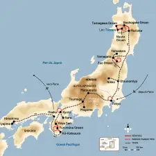 Itinéraire du voyage Balade au Coeur du Japon - Japon - Tirawa