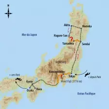 Itinéraire du voyage Festival et Pèlerinage au Japon - Japon - Tirawa