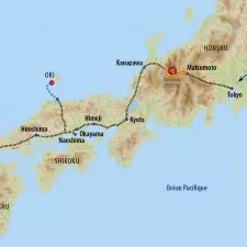 Itinéraire du voyage Alpes Japonaises, Iles Oki et Goto - Japon - Tirawa