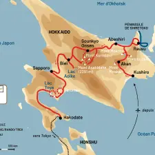 Itinéraire du voyage Hokkaido, le Japon Nature - Japon - Tirawa