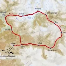 Itinéraire du voyage Dolpo : la boucle du lac Phoksundo - Népal - Tirawa