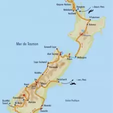 Itinéraire du voyage La Grande Traversée de la Nouvelle Zélande - Nouvelle-Zélande - Tirawa