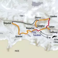 Itinéraire du voyage Trek et monastères du Tibet - Tibet - Tirawa