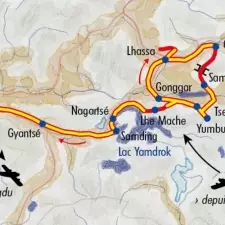 Itinéraire du voyage Trek et monastères du Tibet - Tibet - Tirawa