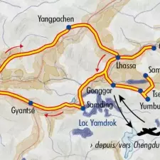 Itinéraire du voyage Découverte du Tibet - Tibet - Tirawa