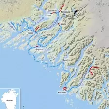 Itinéraire du voyage Montagnes et Fjords du Groenland Sud - Groenland - Tirawa