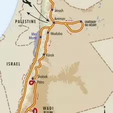 Itinéraire du voyage Trésors de Jordanie - Jordanie - Tirawa