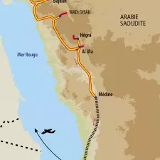 Itinéraire du voyage Caravanes Nabatéennes, de Pétra à Al Ula - Jordanie - Tirawa