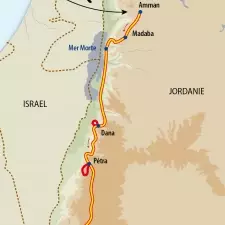Itinéraire du voyage Caravanes Nabatéennes, de Pétra à Al Ula - Jordanie - Tirawa