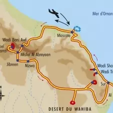 Itinéraire du voyage Trésors d’Oman - Oman - Tirawa