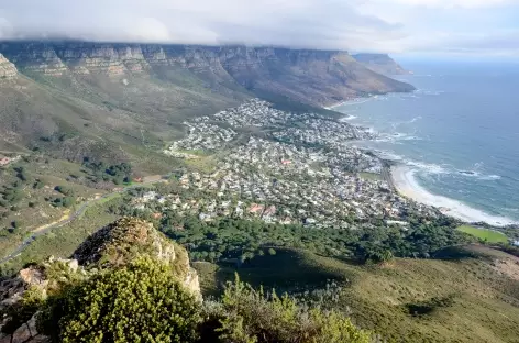 Vue panoramique depuis Lion's Head - Afrique du Sud