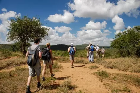 Safari à pied dans la réserve de Bonamanzi - Afrique du Sud