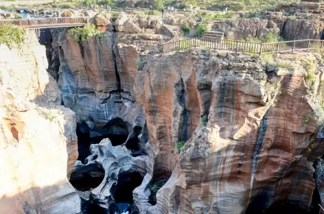 Bourke's Luck Potholes dans le Blyde River Canyon - Afrique du Sud - 