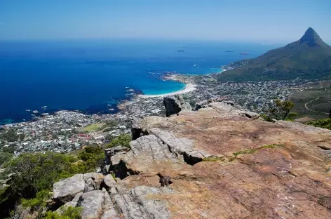 La ville du Cap depuis la Montagne de la Table - Afrique du Sud - 