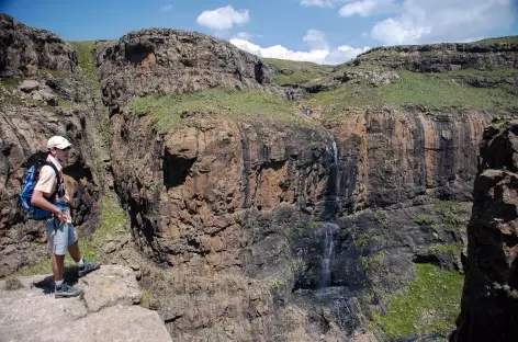 Rando pour l'Amphithéatre, Drakensberg - Afrique du Sud