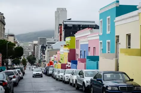 Quartier de Bo Kaap, Le Cap - Afrique du Sud - 