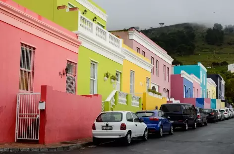Quartier de Bo Kaap, Le Cap - Afrique du Sud - 