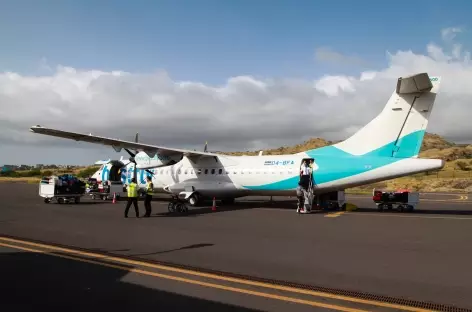 Vol intérieur indispensable pour relier les nombreuses îles - Cap-Vert