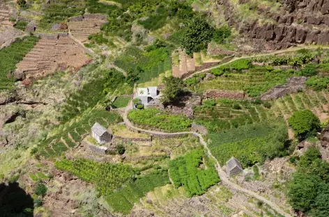 Randonnée vers Meio de Espanha, Santo Antão - Cap-Vert