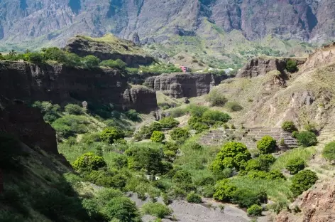 Vers le village de Chã de Morte, Santo Antão - Cap-Vert