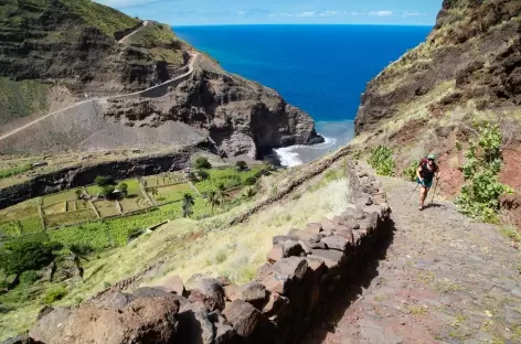 Randonnée dans la vallée de Alto Mira, Santo Antão - Cap-Vert