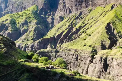 Randonnée dans la vallée d'Alto Mira, Santo Antão - Cap-Vert