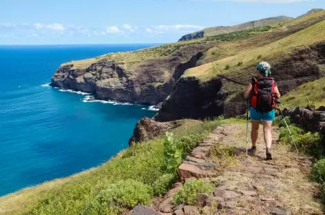 Randonnée entre Alto Mira et Meio de Espanha, Santo Antão - Cap-Vert