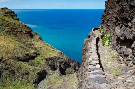 Randonnée entre Alto Mira et Meio de Espanha, Santo Antão - Cap-Vert